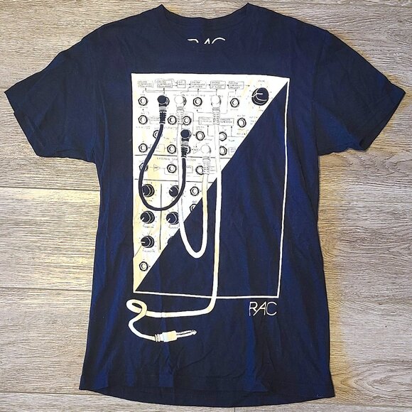 RAC Band Official Merch Black T-shirt with mixer print - Picture 1 of 4